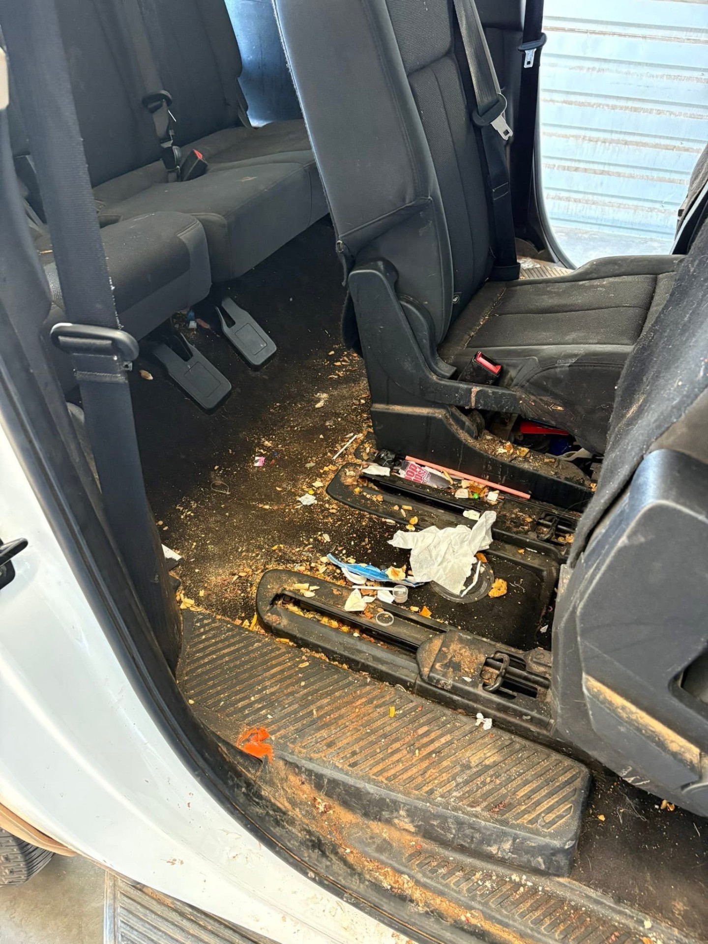 SUV Interior Detail before